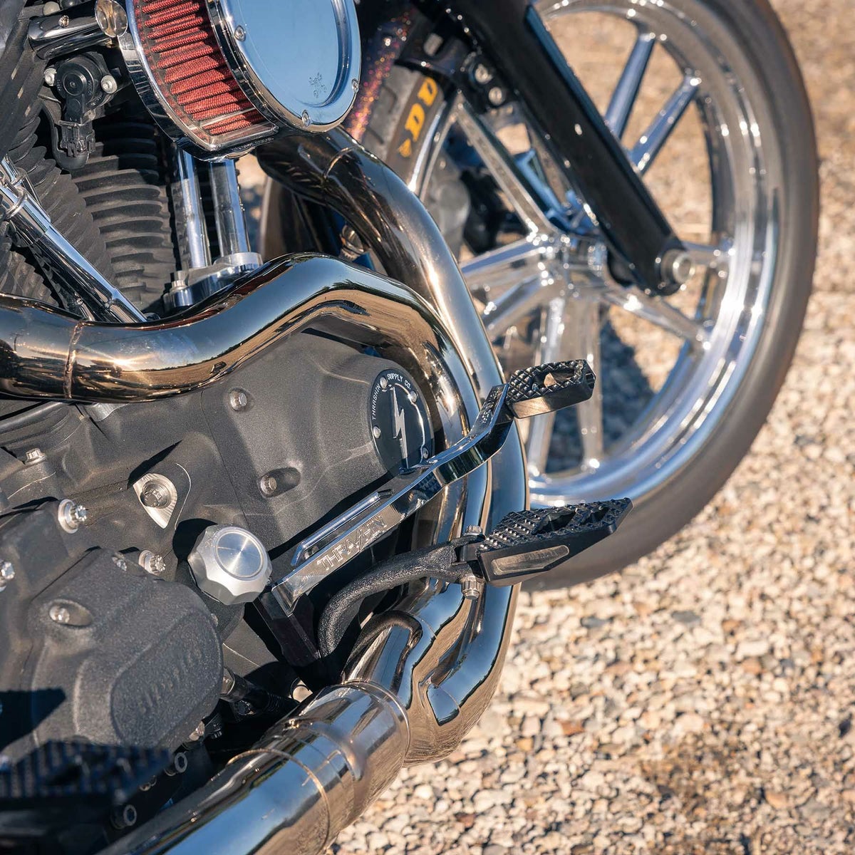 スラッシンサプライ ダイナ ブレーキアーム (クローム)2