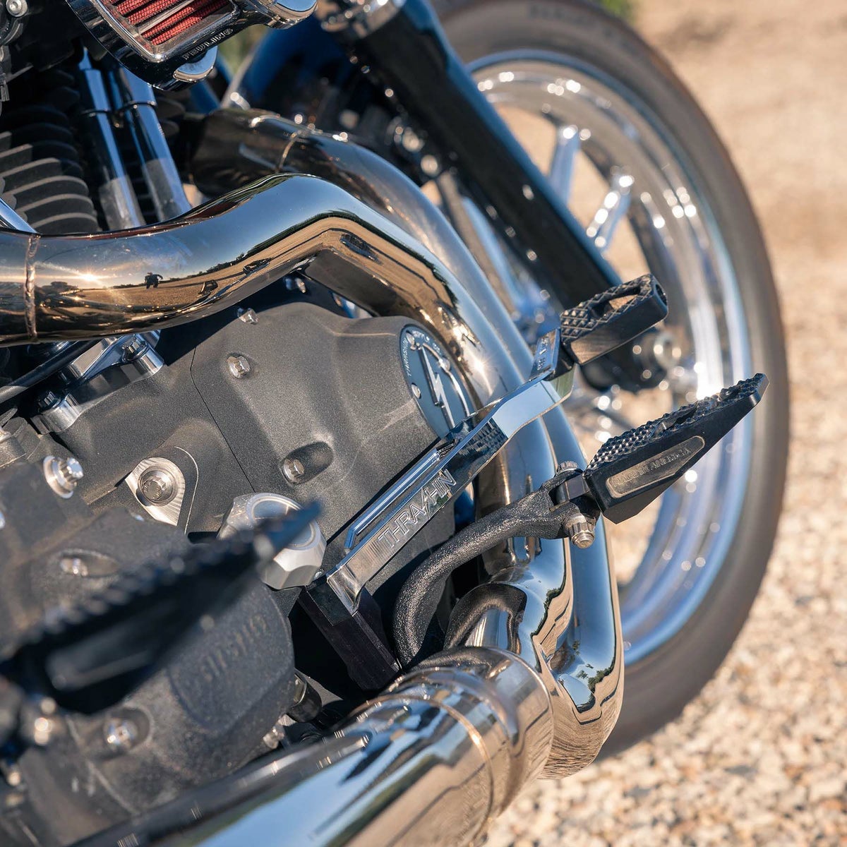 スラッシンサプライ ダイナ ブレーキアーム (クローム)4