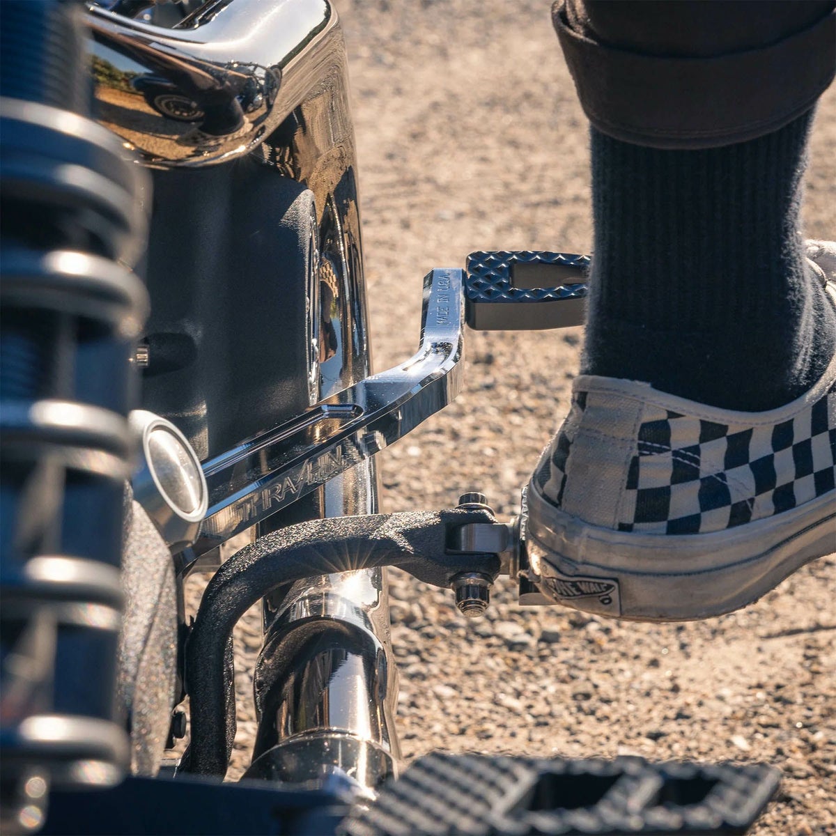 スラッシンサプライ ダイナ ブレーキアーム (クローム)6