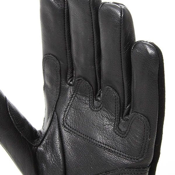 DEGNER デグナー ウインター レディース スエードレザーグローブ ブラック 3