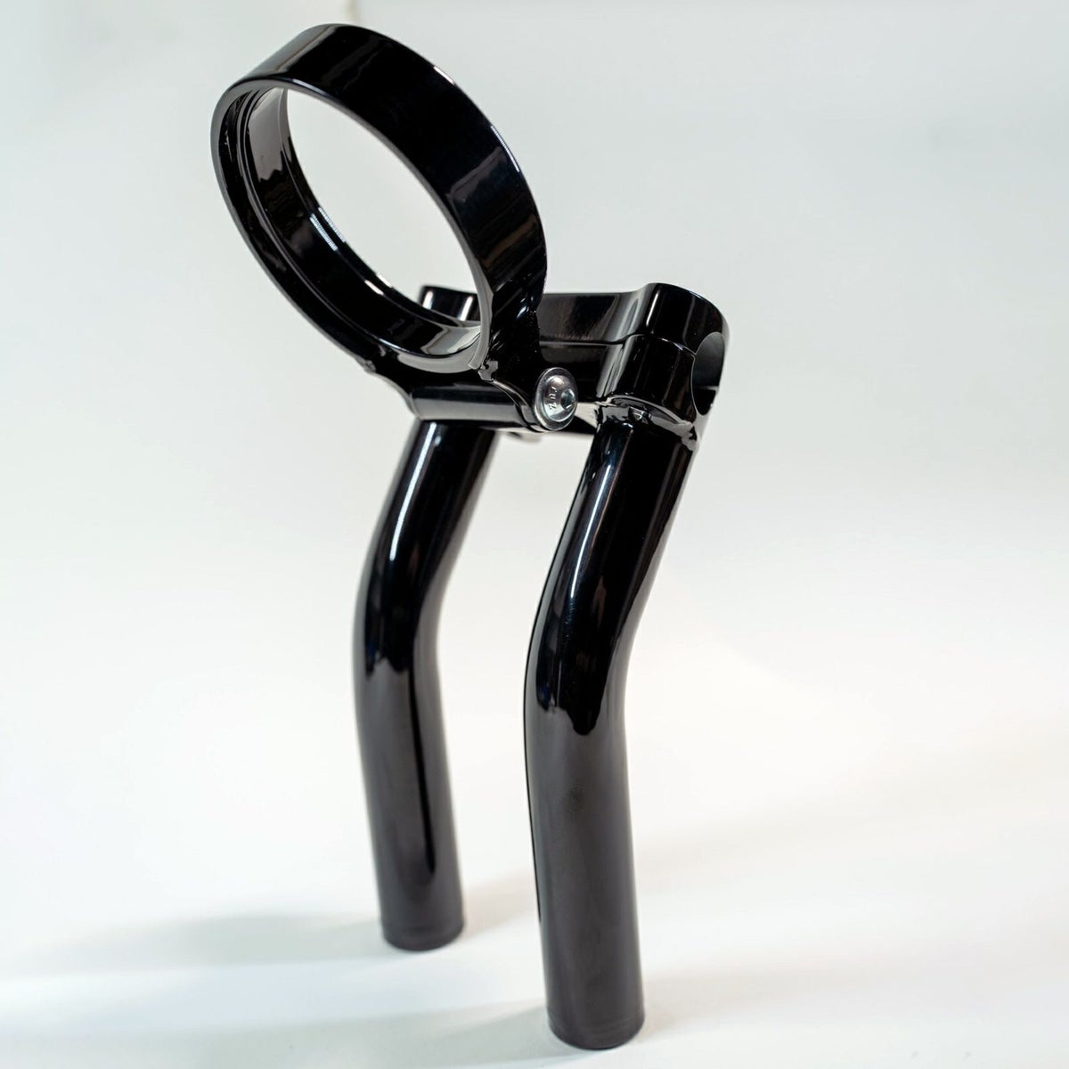 アジャスタブルゲージマウント付 12インチ・プルバックライザー (グロスブラック)4