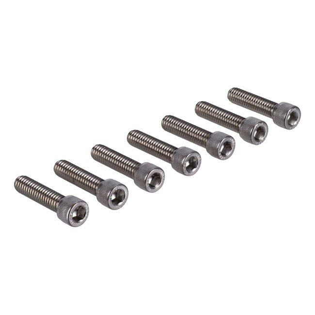 M8 ソフテイル フロントフォークブラケット ボルト シルバー Screws4Bikes