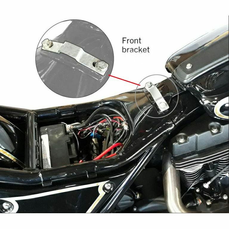  Saddlemen SDC パフォーマンスグリッパーシート ゴールドステッチ パッセンジャーゲル入り FXR 