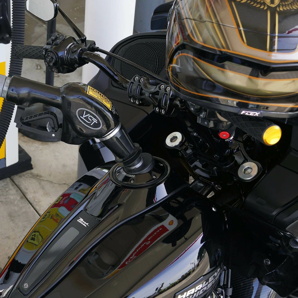 ポップアップ・ガスキャップ (ブラック)7