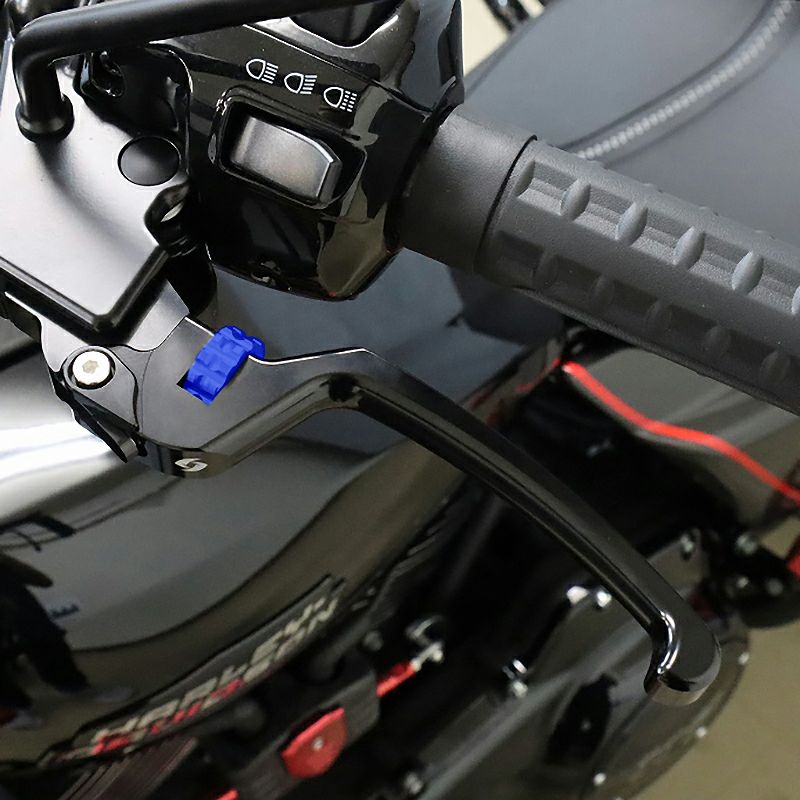 アジャスタブルレバーセット スタンダードタイプ (ブラック/ブルー)