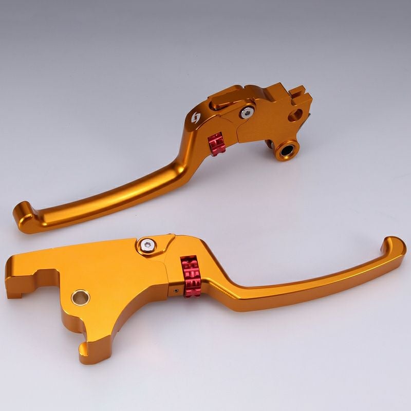 アジャスタブルレバーセット スタンダードタイプ (ゴールド/レッド)1