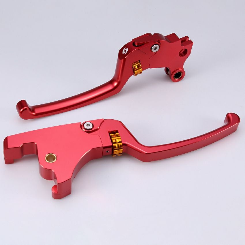 アジャスタブルレバーセット スタンダードタイプ (レッド/ゴールド)1