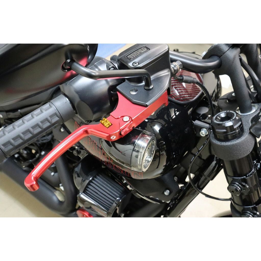 アジャスタブルレバーセット スタンダードタイプ (レッド/ゴールド)2