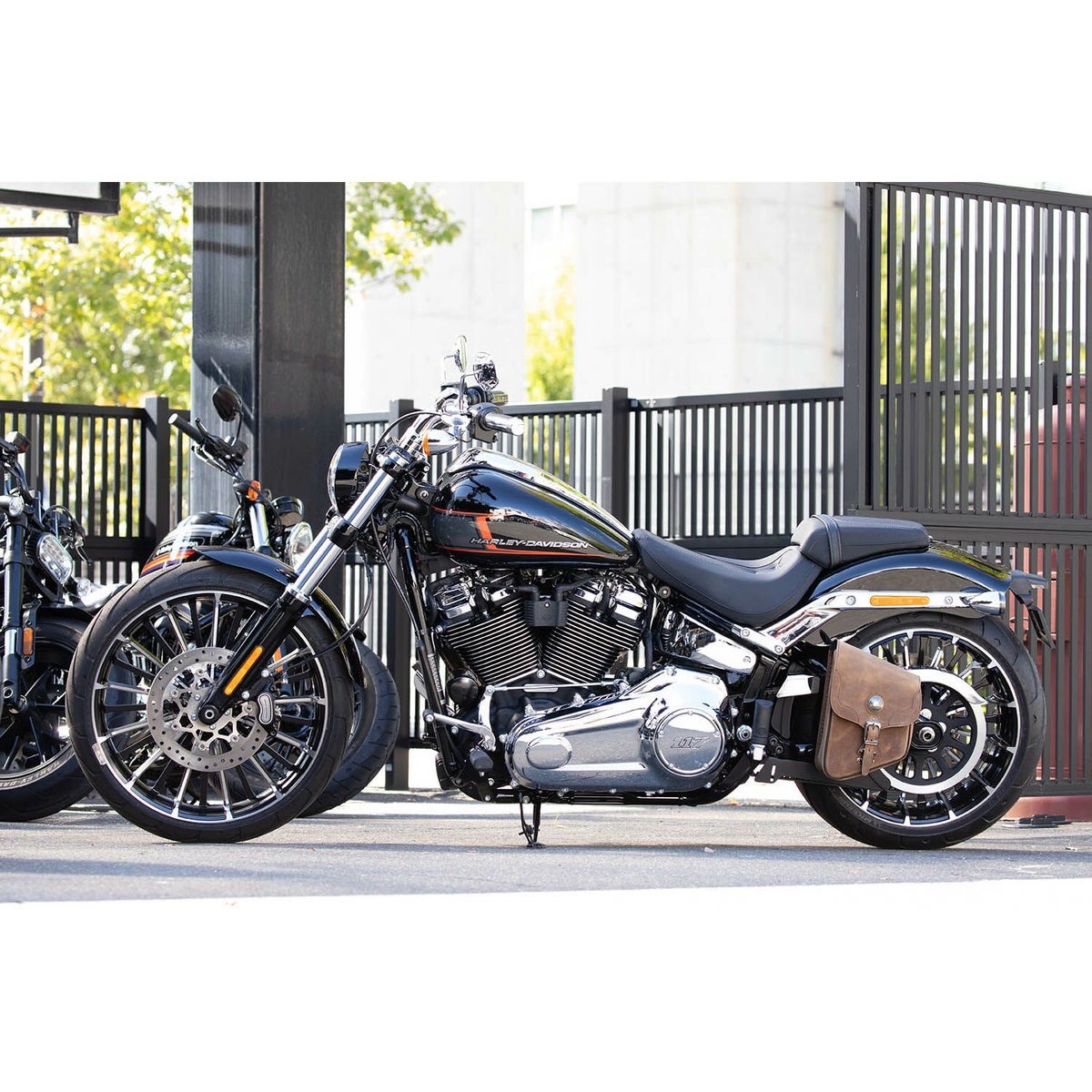 SB-15A レザー リジッドサドルバッグ 5L (ビンテージブラウン)2