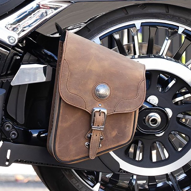 SB-15A レザー リジッドサドルバッグ 5L (ビンテージブラウン)7