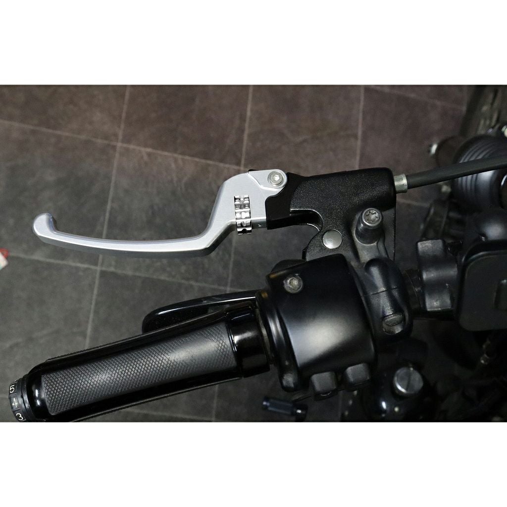 スポーツスター アジャスタブルレバーセット スタンダードタイプ (シルバー/シルバー)2