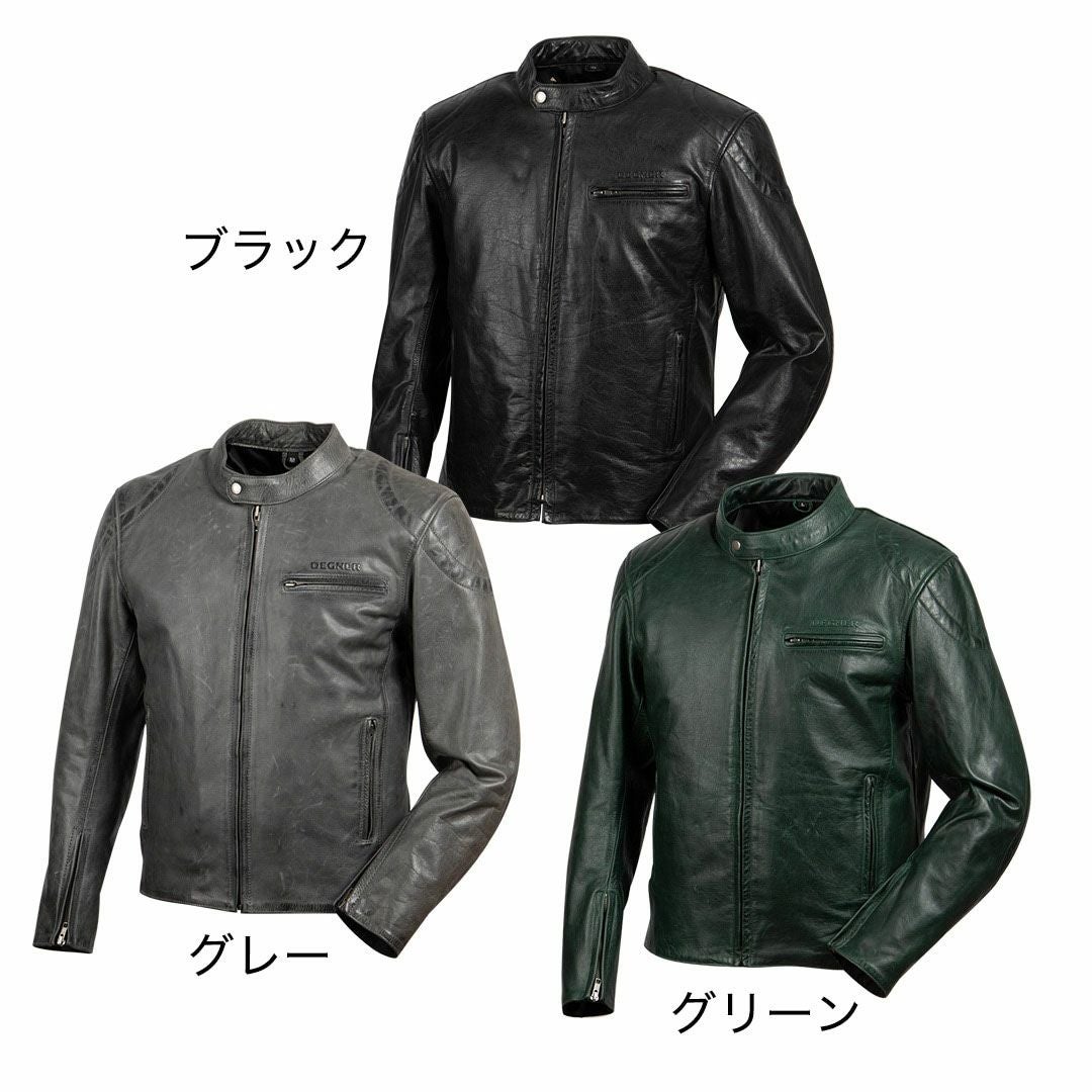 DEGNER デグナー ウインター レザー インナー付き ジャケット ブラック 2