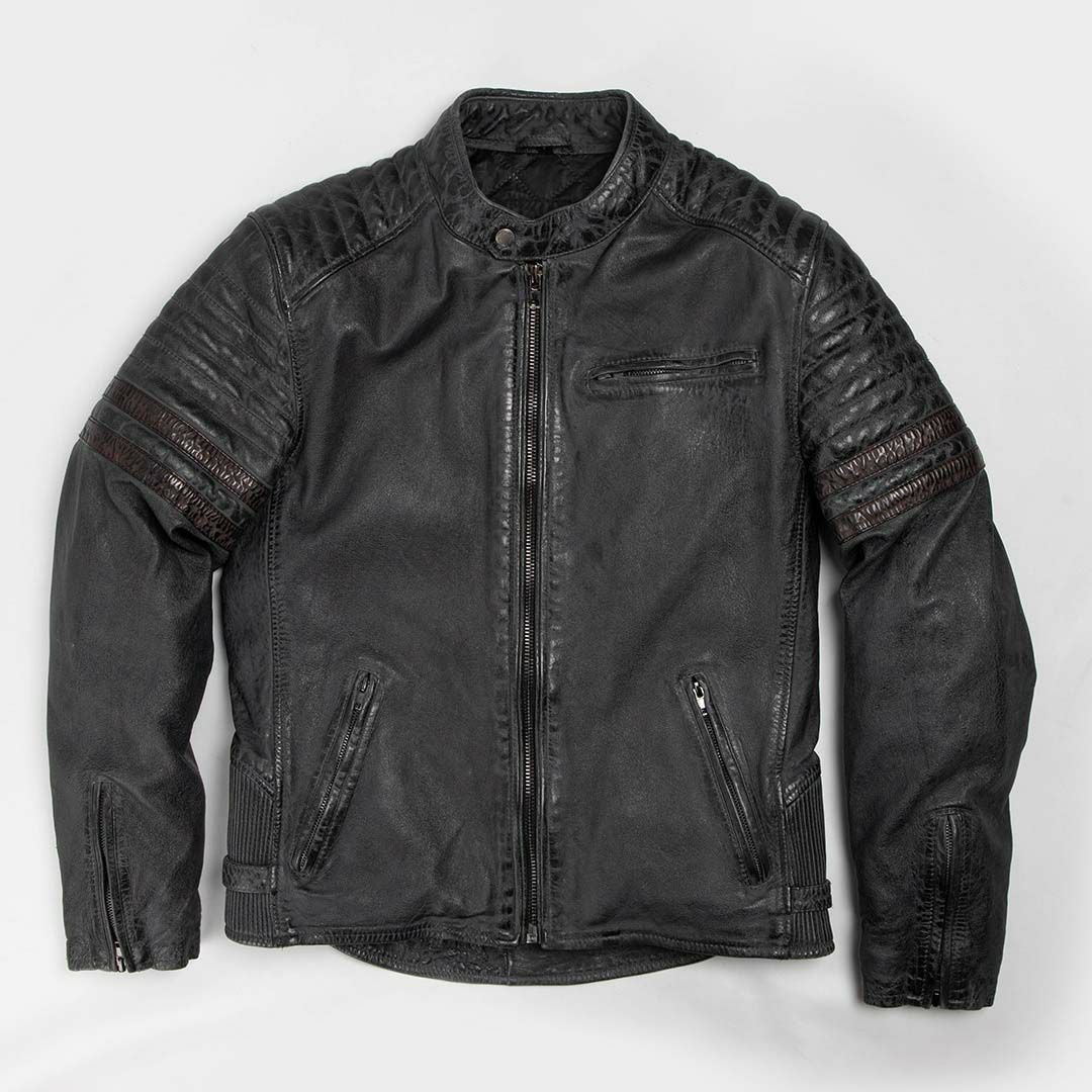 DEGNER デグナー ウインター レザー ビンテージ ジャケット ブラック