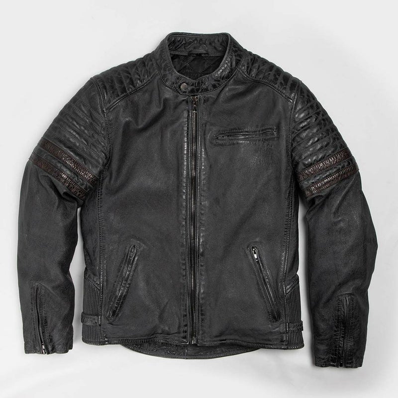 DEGNER デグナー ウインター レザー ビンテージ ジャケット ブラック