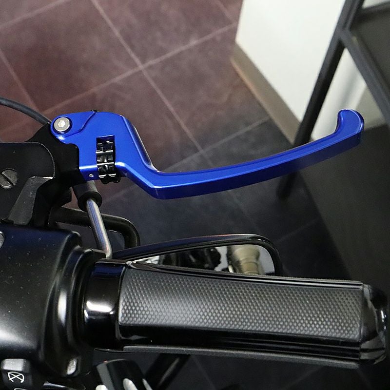 スポーツスター アジャスタブルレバーセット スタンダードタイプ (ブルー/ブラック)