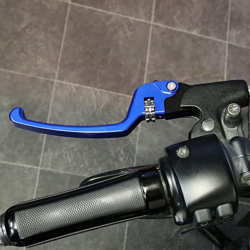 スポーツスター アジャスタブルレバーセット スタンダードタイプ (ブルー/シルバー)