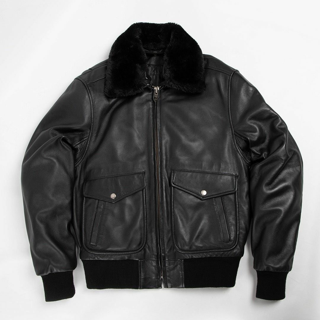 DEGNER デグナー ウインター レザー ボア付き ジャケット ブラック 2