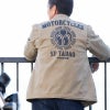 DEGNER デグナー SP忠男コラボ 防風ツイル コーチジャケット ベージュ