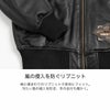 DEGNER デグナー ウインター レザー MA-1 ジャケット ブラック 6