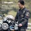 DEGNER デグナー ウインター 防風 テキスタイル ジャケット ブラック 8