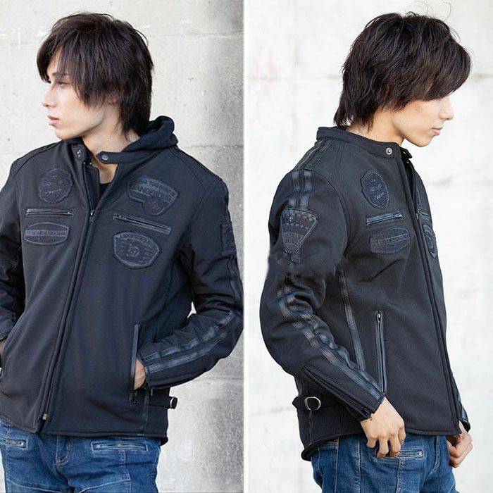 DEGNER デグナー ウインター フード付き ソフトシェル ジャケット