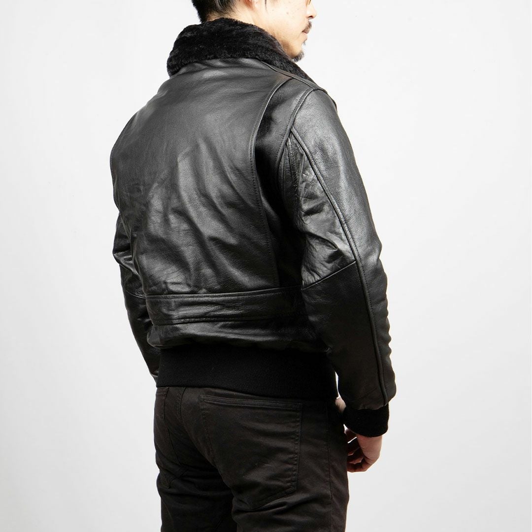 DEGNER デグナー ウインター ビンテージ フライトレザージャケット ブラック 4