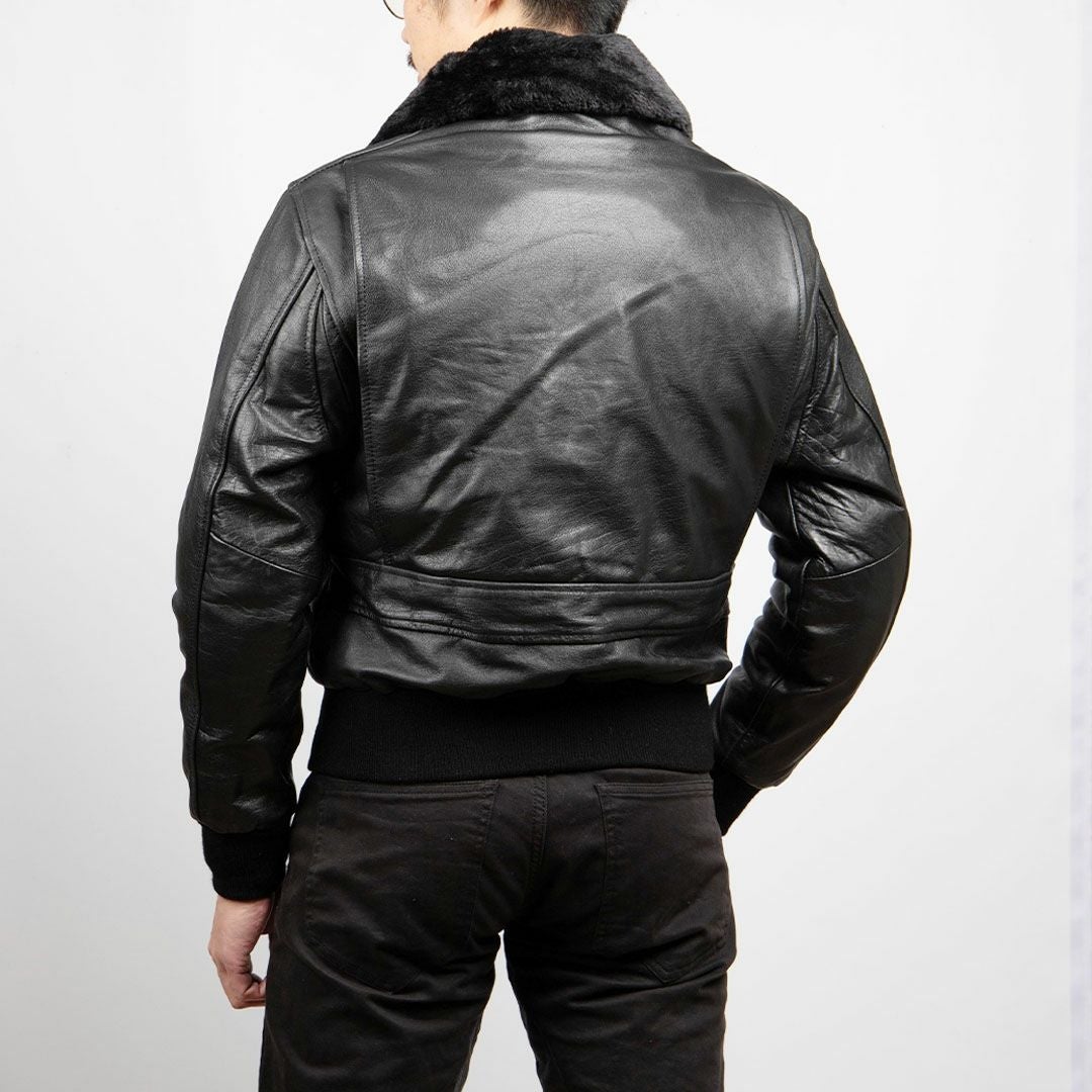 DEGNER デグナー ウインター ビンテージ フライトレザージャケット ブラック 5