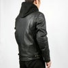 DEGNER デグナー ウインター レザーフーディー ジャケット ブラック 2