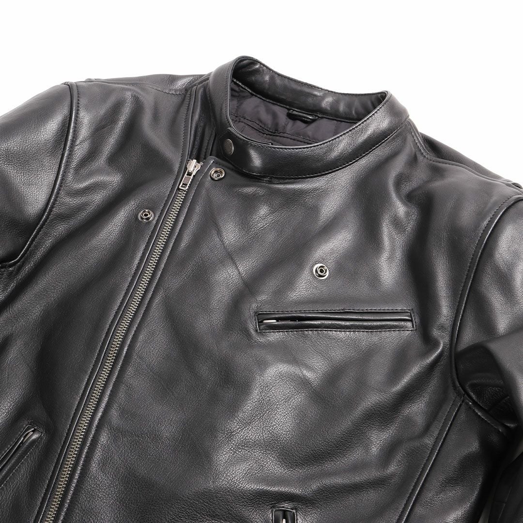 DEGNER デグナー ウインター レザー ダブルライダースジャケット ブラック 6