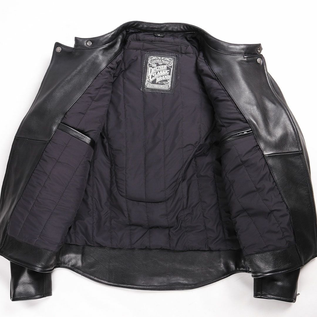 DEGNER デグナー ウインター レザー ダブルライダースジャケット ブラック 7