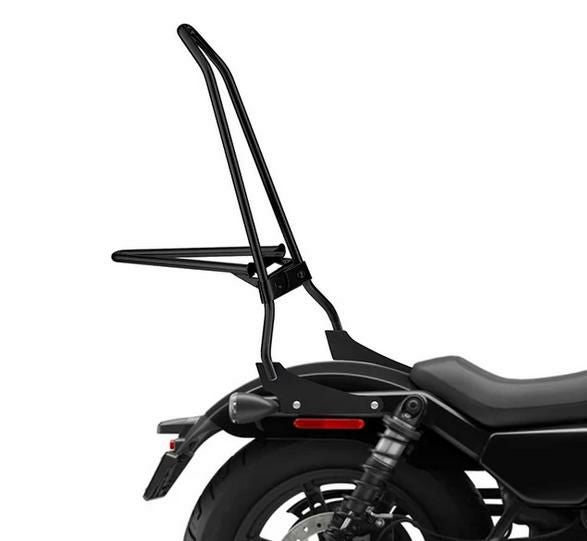 ナイトスター RH975/S Iron Born Blade 25インチ・ラゲージラック リジッドシーシーバー マットブラック Viking Bags　1