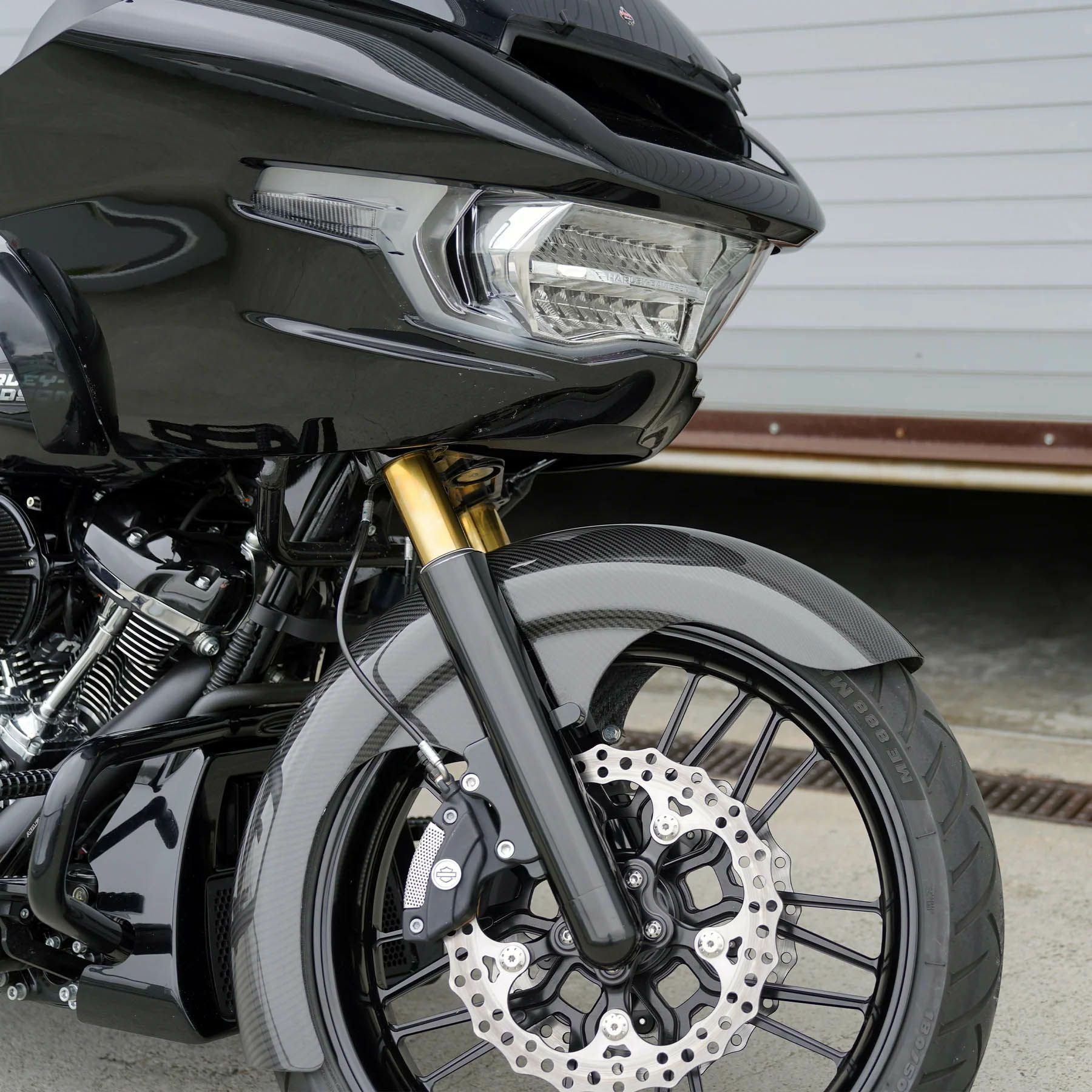 アレンネス 19インチ Pro Short スチールフェンダー (未塗装) 2024以降