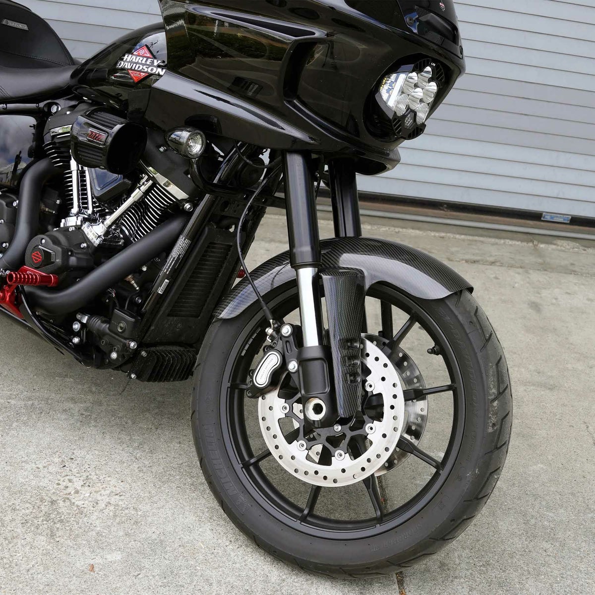 ローライダーS/ST用 カーボンファイバー・フロントフェンダー2