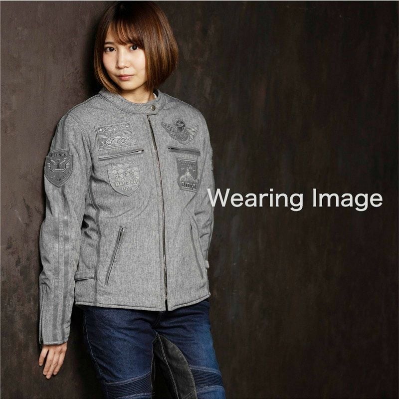 DEGNER デグナー レディース ウインター フード付き ソフトシェル ジャケット グレー 2