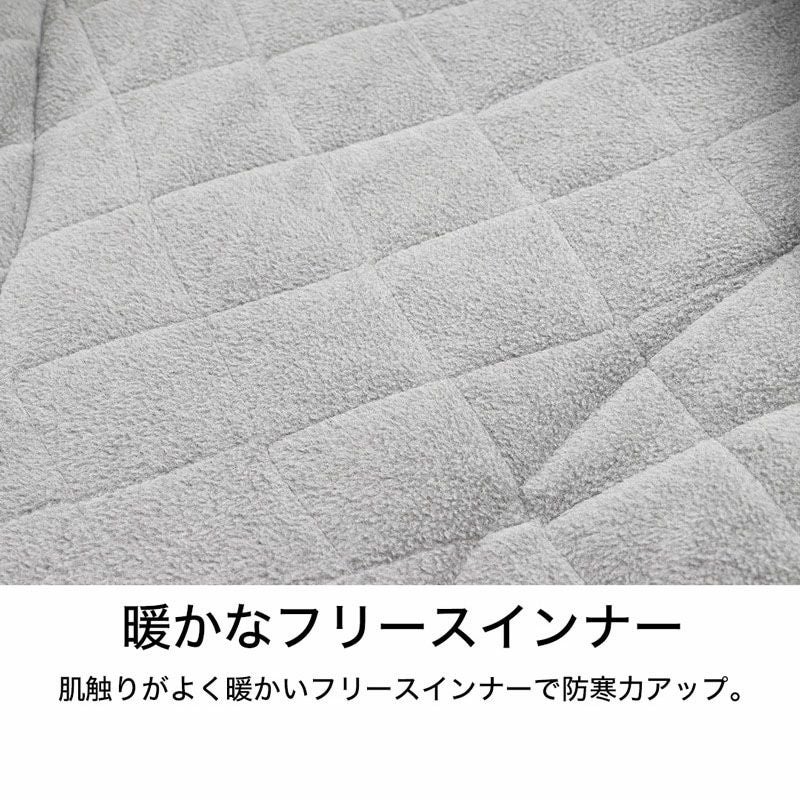 DEGNER デグナー レディース ウインター フード付き ソフトシェル ジャケット グレー 6