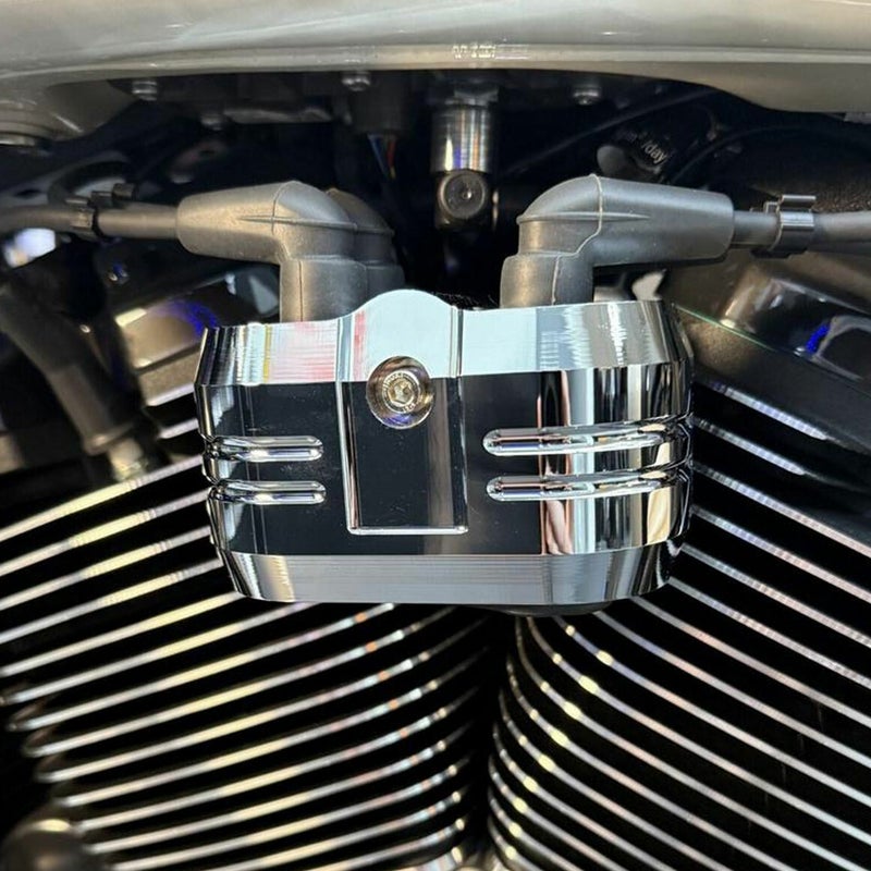 M8 ソフテイル イグニッションコイルカバークローム HOGWORKZ 1