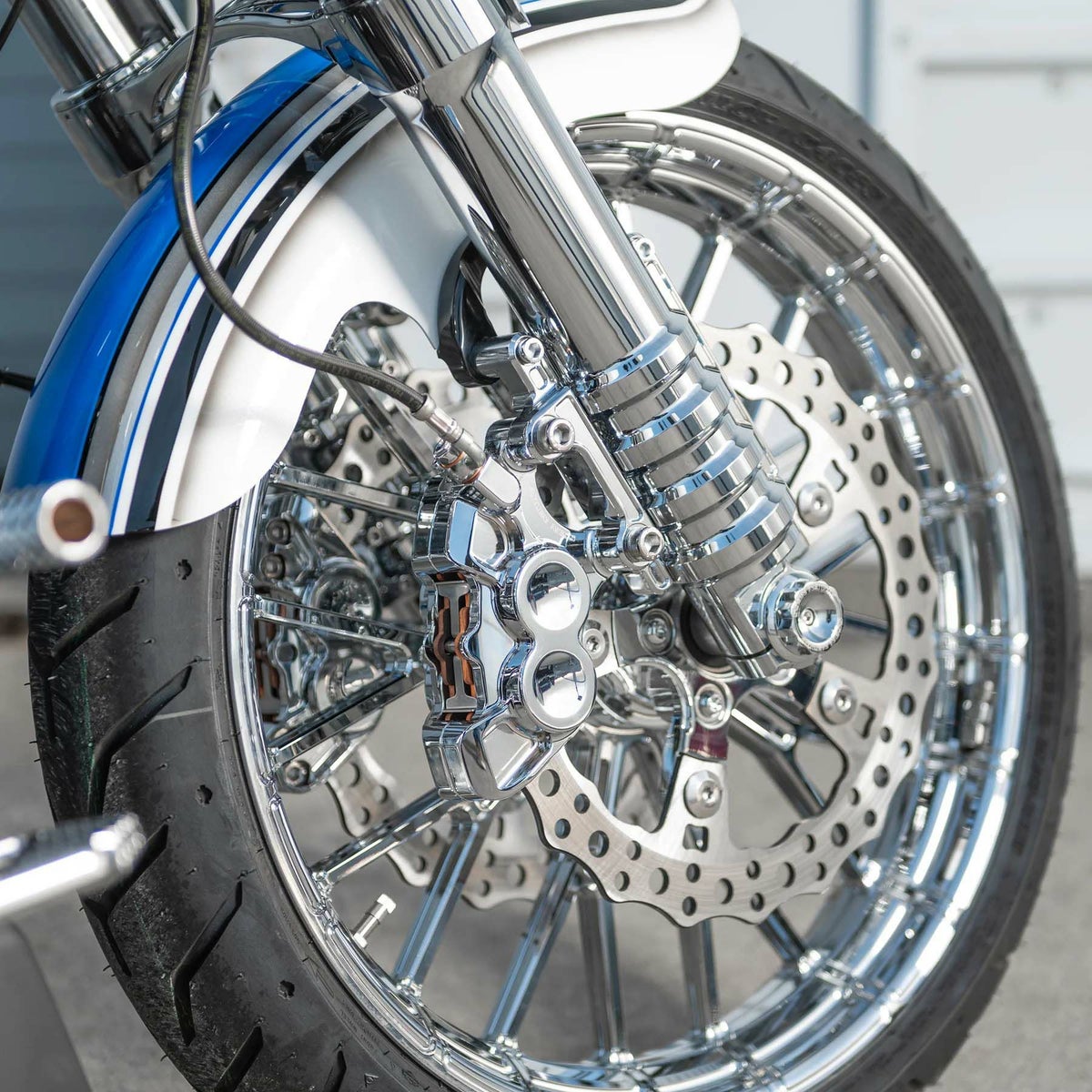 メソッド NO FLEX フォークレッグ (クローム)