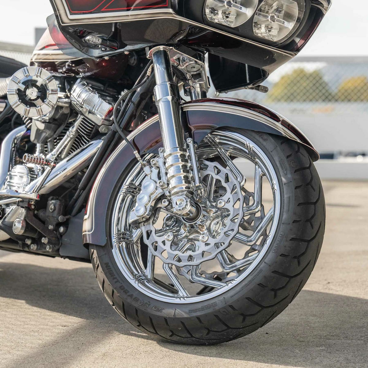 メソッド NO FLEX フォークレッグ (クローム)4