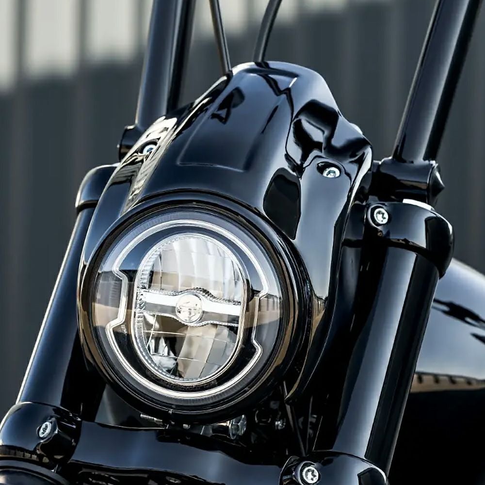 ヘッドライトキャップ (ブラック)