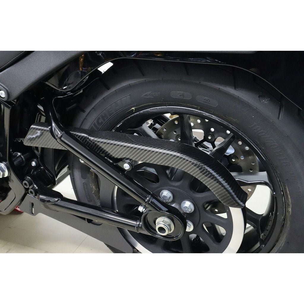 ドライカーボン・ベルトガード (綾織り・艶有り)1