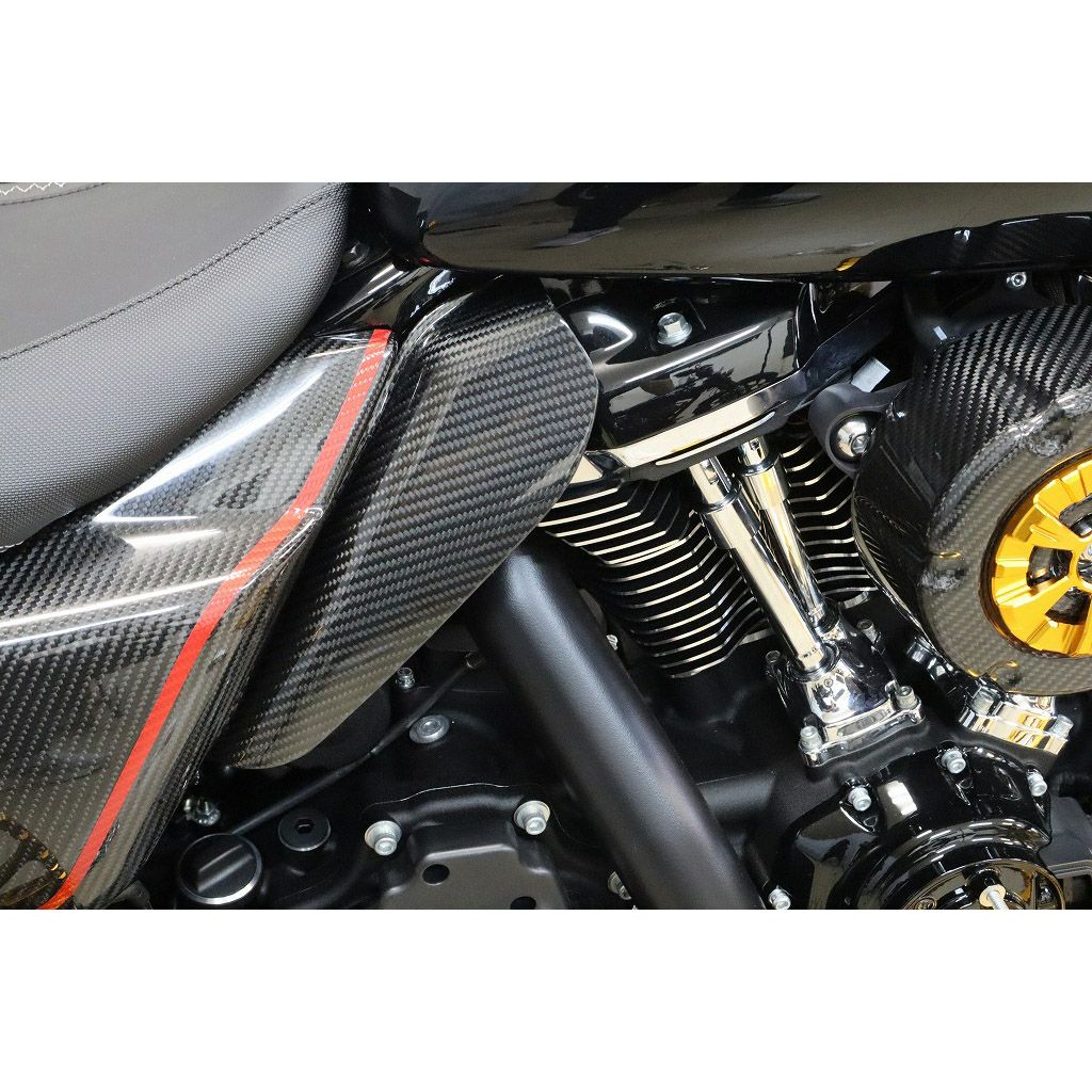 ドライカーボン・ヒートデフレクター (綾織り・艶有り)1