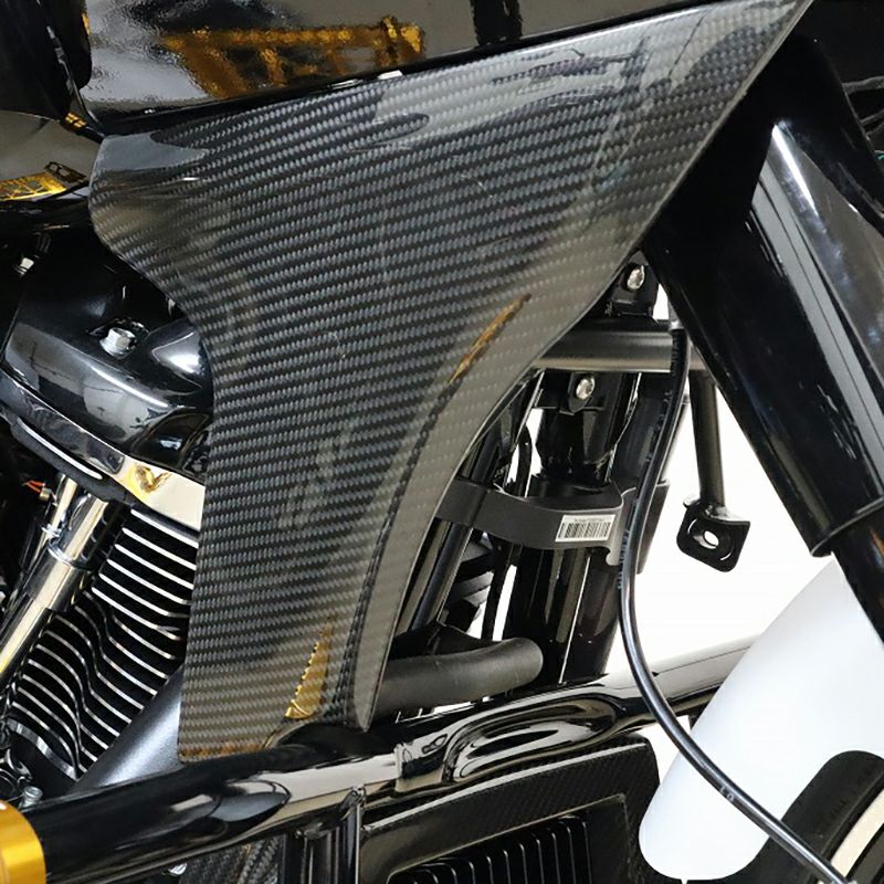 ドライカーボン・サイドフェアリング (綾織り・艶あり)