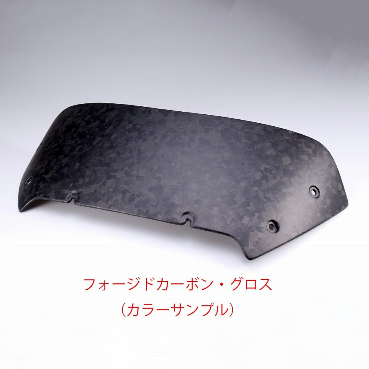 ドライカーボン・ヒートデフレクター (フォージド・艶あり)2