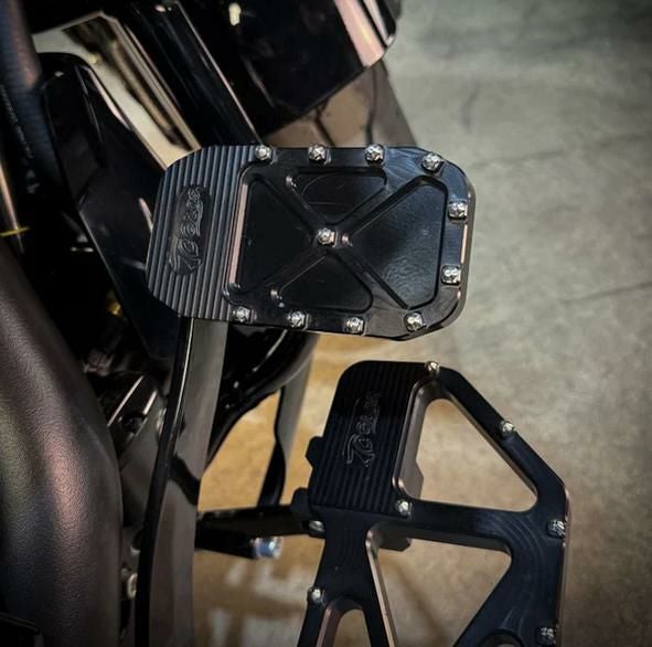 TC Bros バガー プロシリーズ MXブレーキペダル パッド ブラック　01