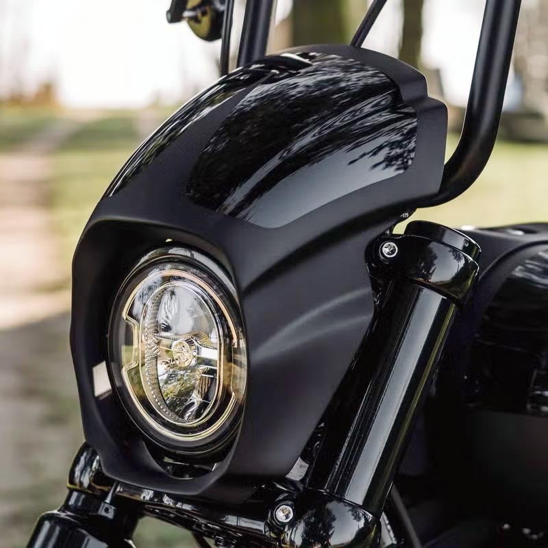 2025以降 ストリートボブ アグレッサー・ヘッドライトフェアリング (未塗装)