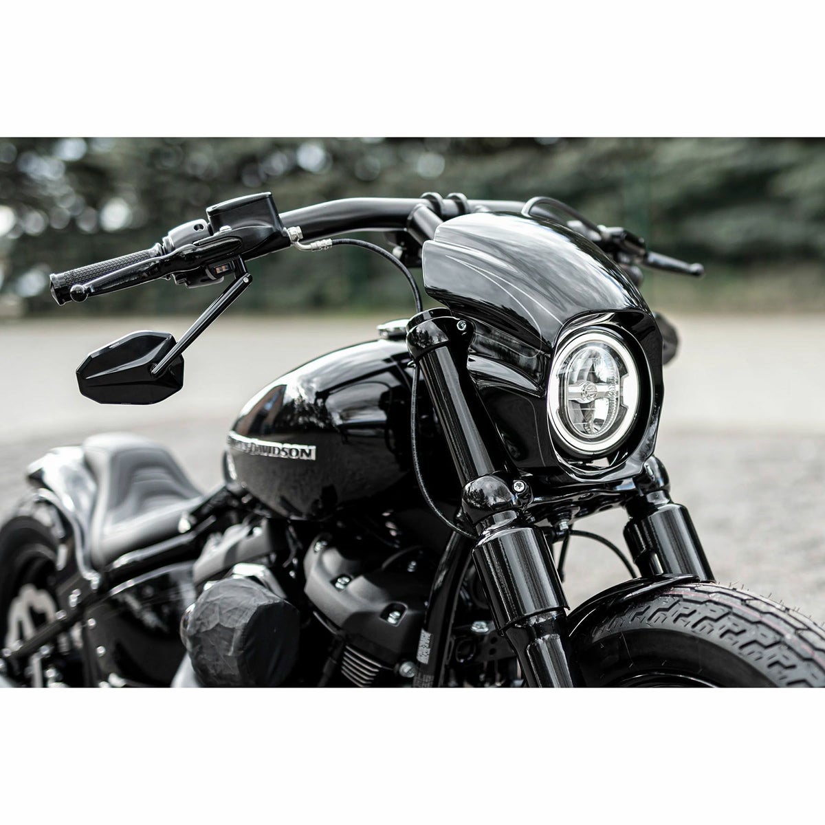 2025以降 ストリートボブ アグレッサー・ヘッドライトフェアリング (未塗装)3