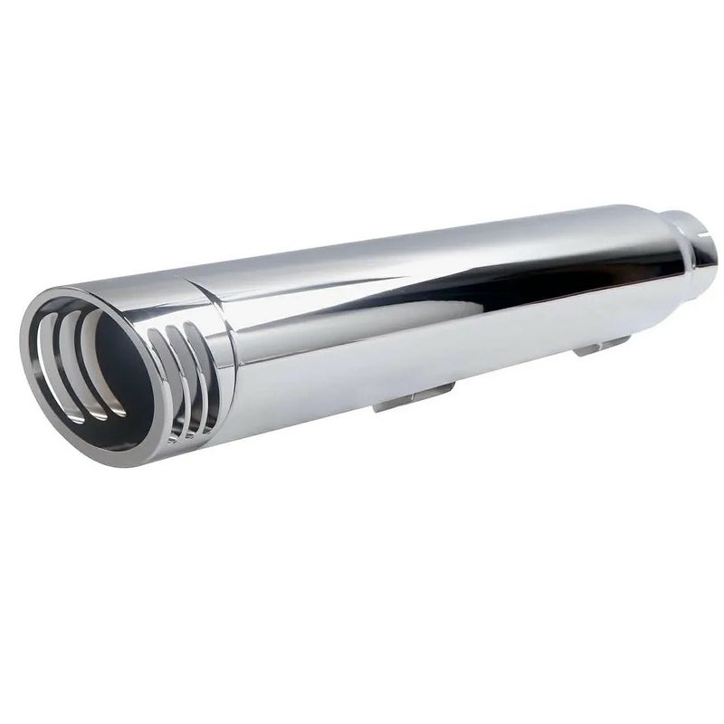 シャークロード 4インチ スリップオンマフラー (クローム)