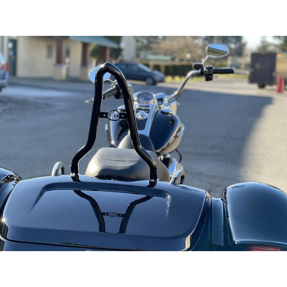  2017以降 フリーホイーラー、ロードグライド3 デタッチャブル・シーシーバー (グロスブラック)1