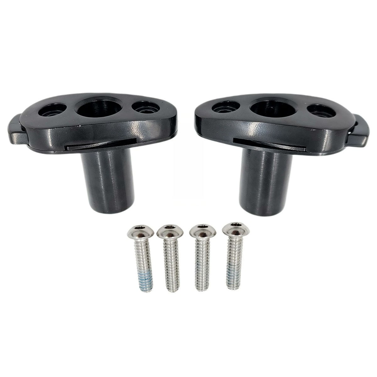 フリーホイーラー、ロードグライド3 デタッチャブル・シーシーバー用 ドッキングハードウェア (グロスブラック)