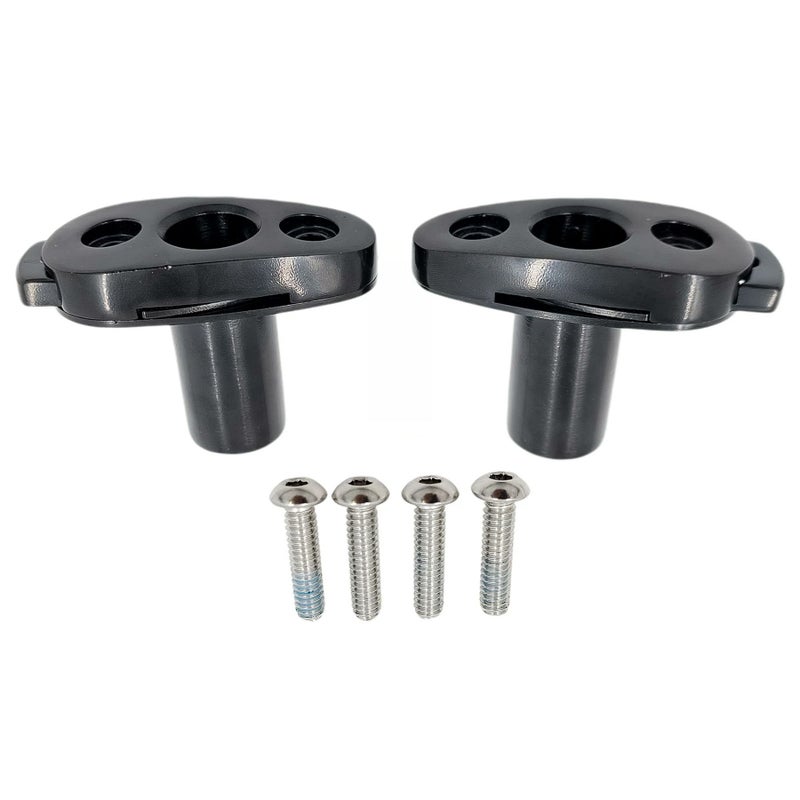 フリーホイーラー、ロードグライド3 デタッチャブル・シーシーバー用 ドッキングハードウェア (グロスブラック)